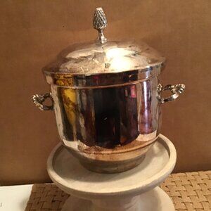 Vintage Kent Silversmiths Silver Plated Ice Bucket - Taunton, MA